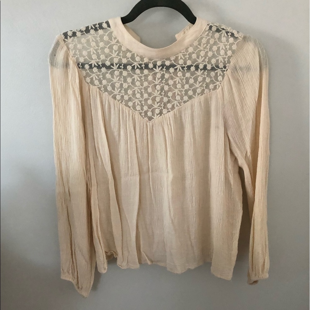 Small Beige Altar’d State Top